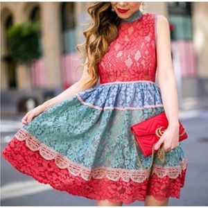 Alexis “Vedette” lace dress